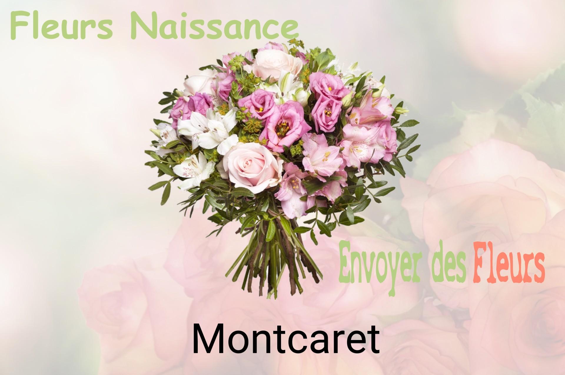 Bouquet de fleurs de naissance livré à Montcaret