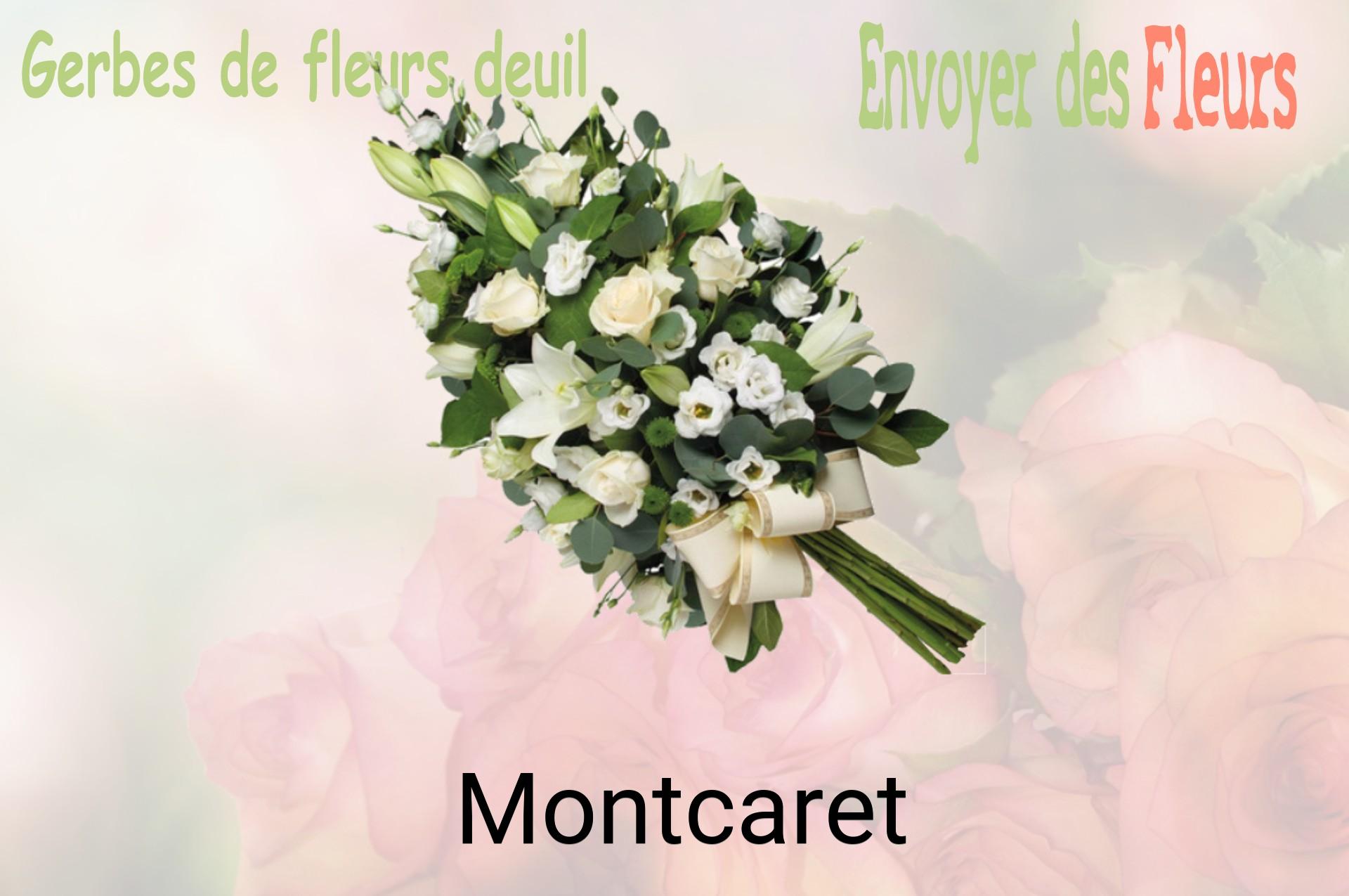 Gerbe de fleurs de deuil livrée à Montcaret